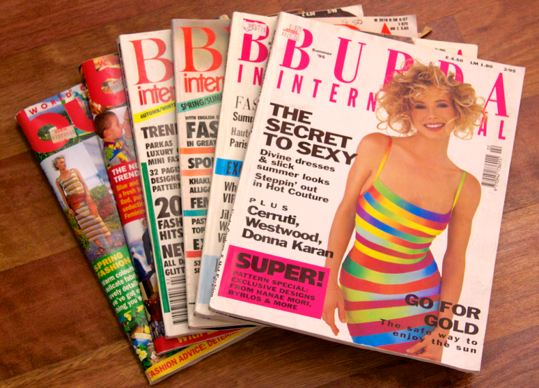 old burda magazines